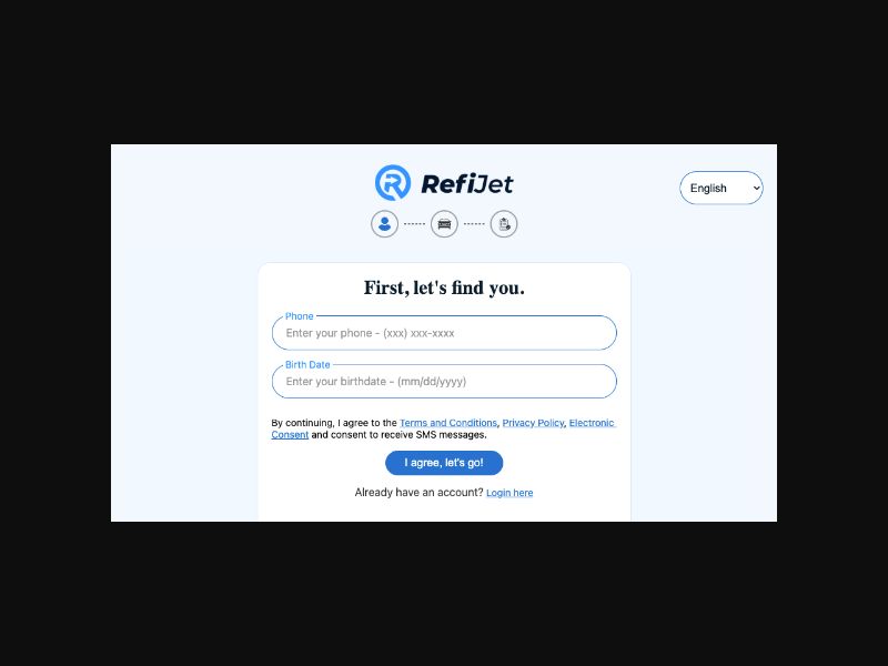 RefiJet - Auto Refinancing - CPL (US)