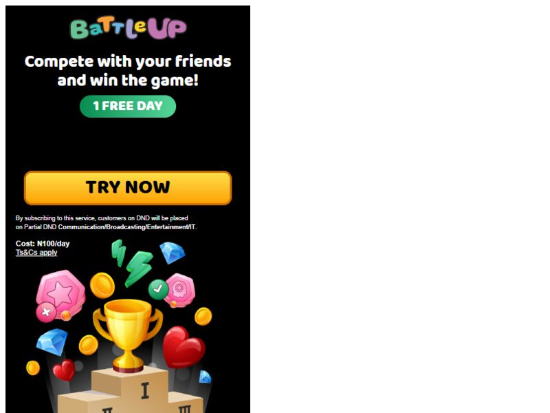 Battle up (NAU) Airtel