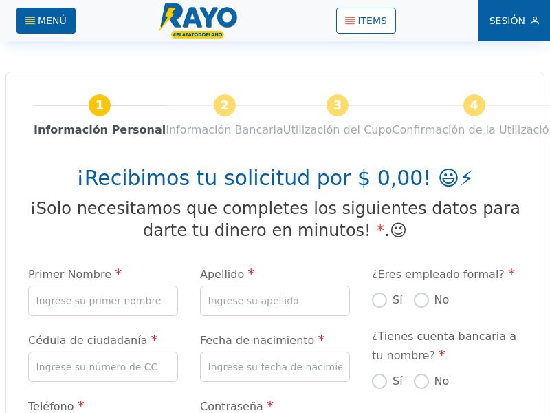 Rayo CO CPS