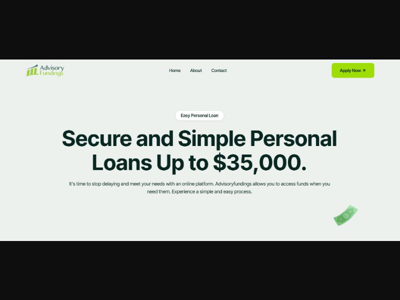 [WEB+MOB] Advisory Fundings® /US SOI RevShare [Approval Required] ★Top