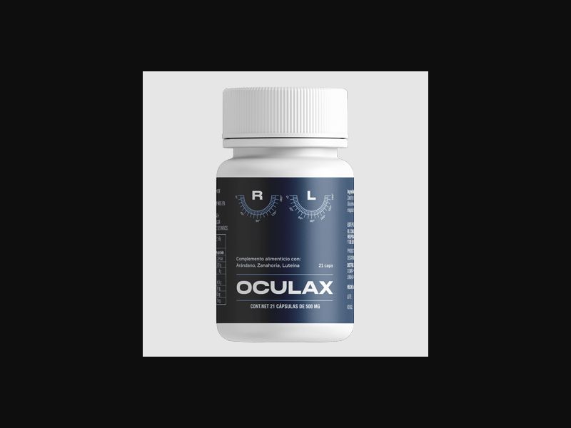 Oculax - vision capsules | lower price