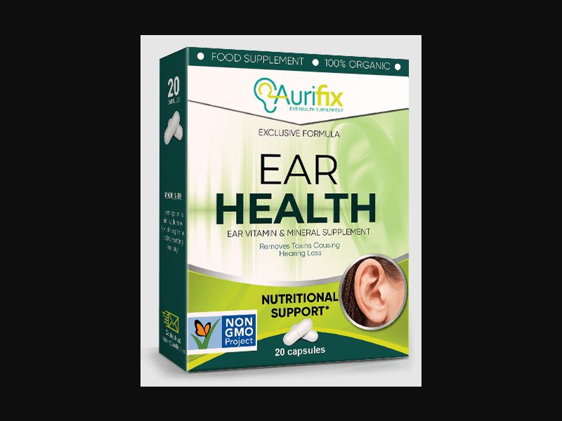 Aurifix - capsules to improve hearing