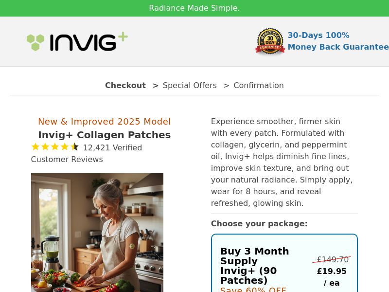 Invig+ Patches SS - UK