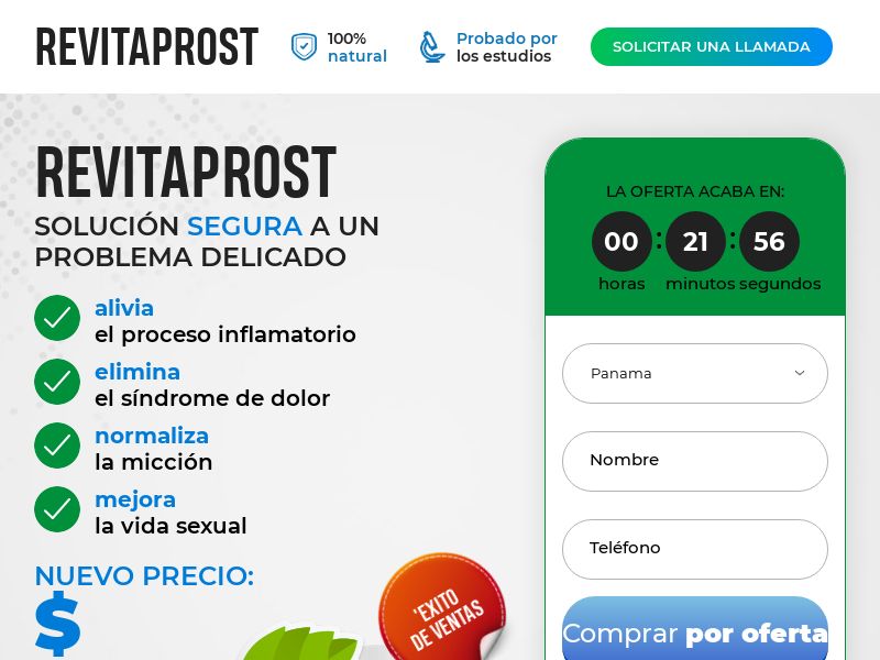 Revitaprost PA (prostatitis)