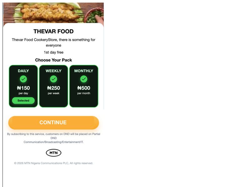 THEVAR FOOD MTN