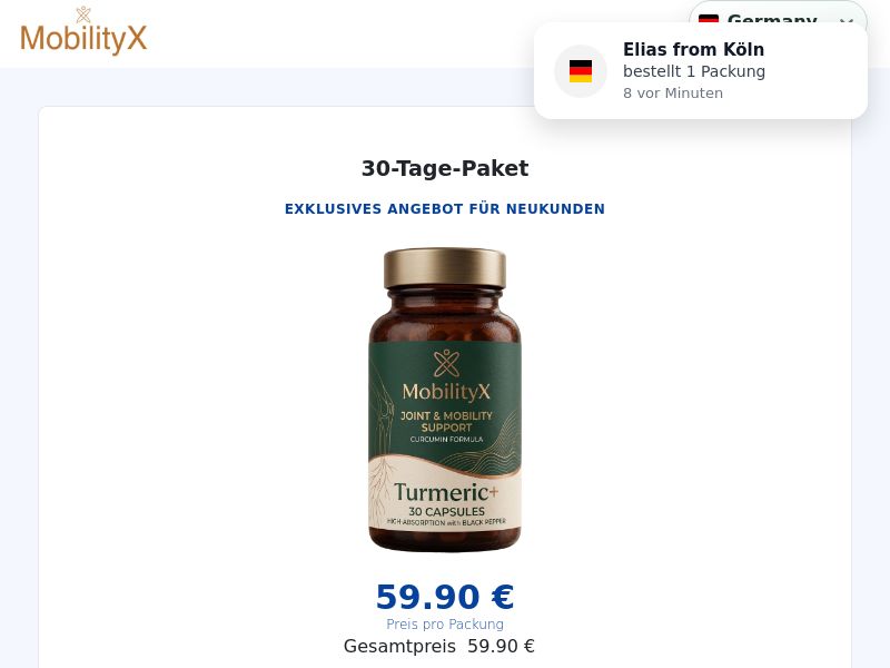 Turmerin Joint Relief V1 - DTC [Multi-GEO] (Social,Banner,Native,Push,SEO,Search) - CPA {No BrandBidding}