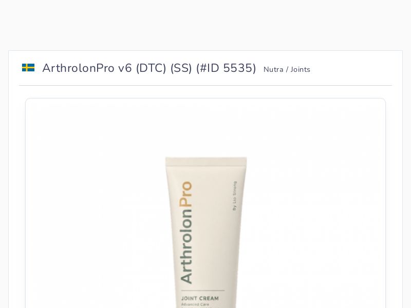 ArthrolonPro v6 (DTC) (SS)