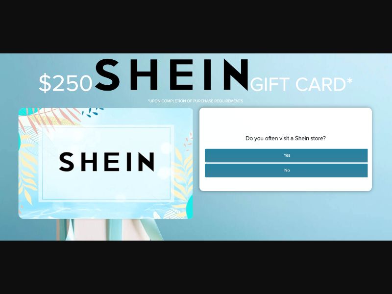 AU - RewardFlux - Shein Giftcard - (CPL)