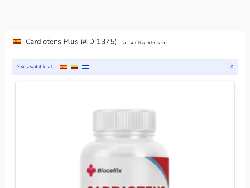 Cardiotens Plus