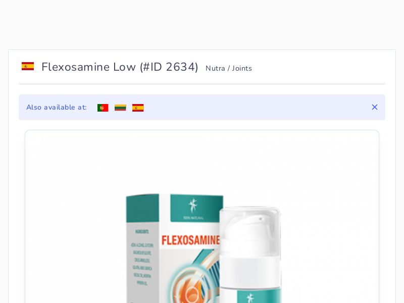 Flexosamine Low