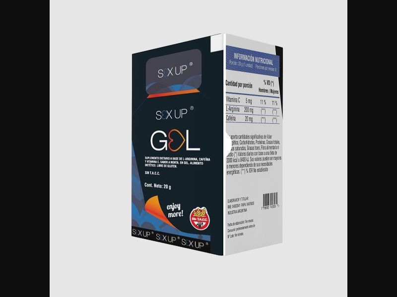 Sexup Gel - gel for potency and penis enlargement