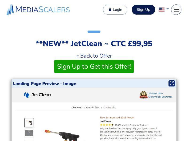 JetClean ~ CTC £99,95 {+DTC} [UK]