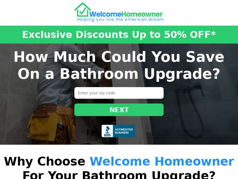 Welcome Homeowner - Bath Social Lead Gen Campaign | US 