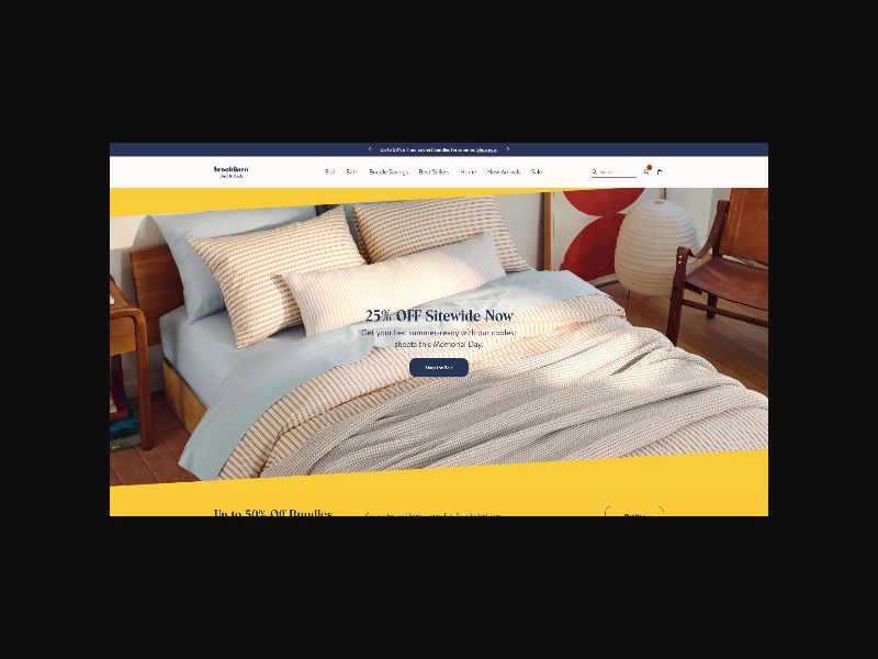 Brooklinen - Luxury Bedding - RevShare (US)