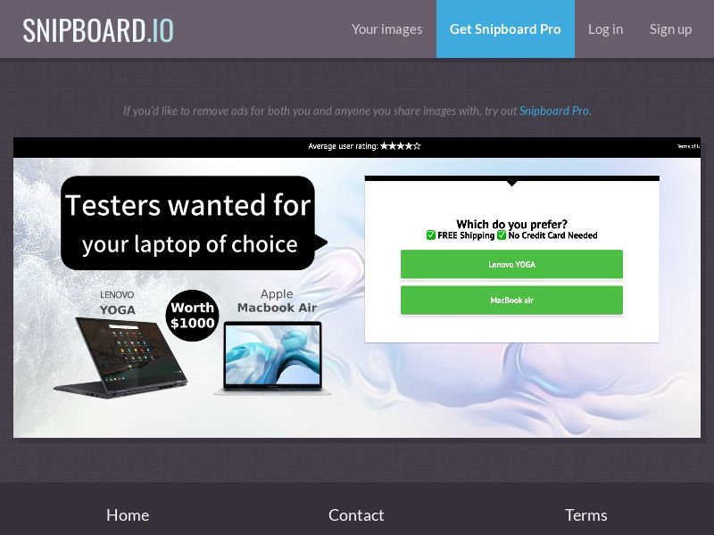 ForYouPromo - Testers wanted for a laptop of your choice US - SOI