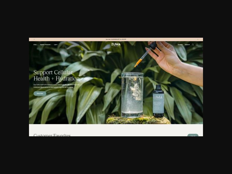 Zuma Nutrition - Nutritional Supplements - RevShare (US)