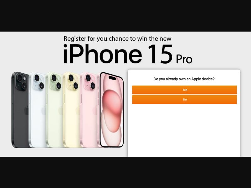 AU - Quiztionnaire - iPhone15 $ - - (CPL)