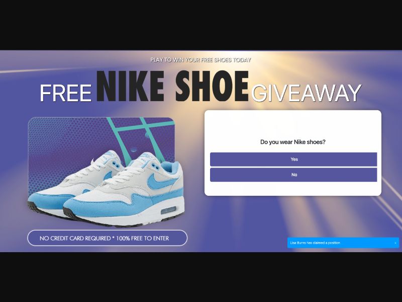 AU - Quiztionnaire - Nike Giveaway Men - (CPL)
