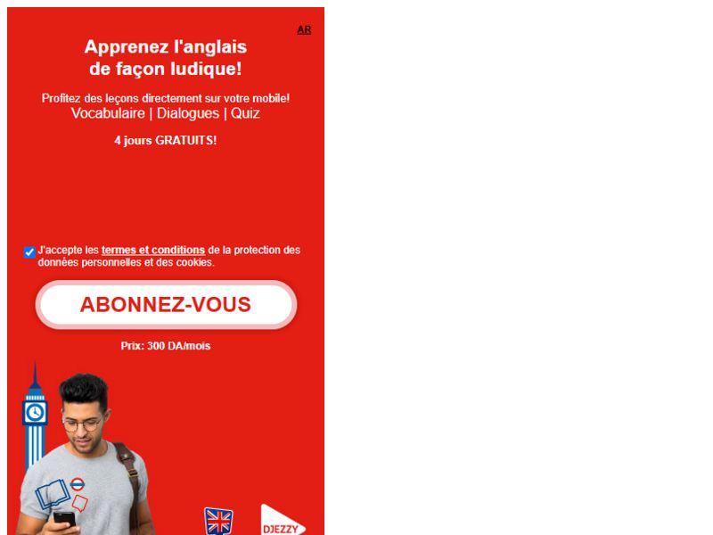 English Lessons Monthly (DDS)FR Djezzy