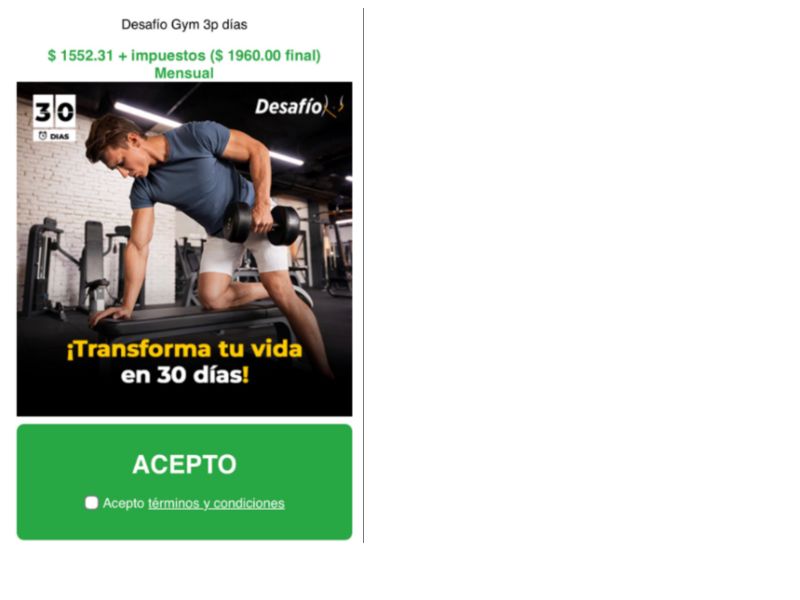 Desafio 30 dias Claro