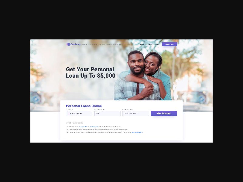 Funds Joy - Loans up to $5k - RevShare (US)