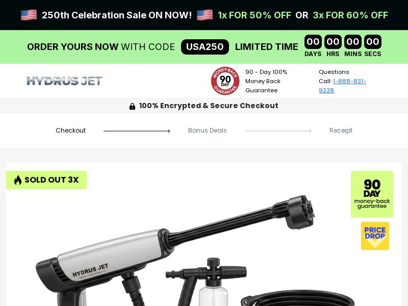 SS - Hydrus Jet Power Washer - Ecom - US