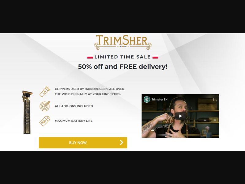 [WEB+MOB] Trimsher /International (112 GEOs) CPS *FB/TikTok/Google/Taboola Pixel*