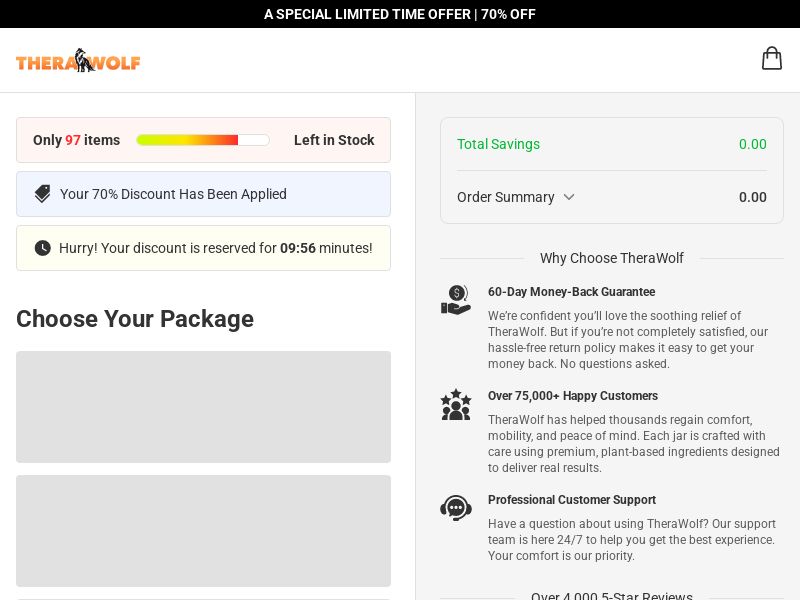 TheraWolf Pain Relief Balm Subscription - DTC [INTL] (Social,Banner,Native,Push,SEO,Search,Brand Bidding) - CPA