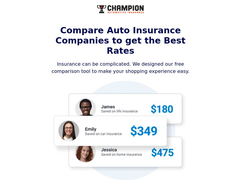 Champion Auto Insurance - US - (Proof Needed)