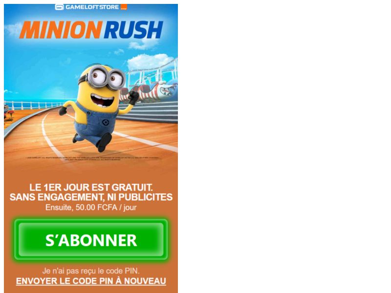 Minion Rush (Orange) Orange