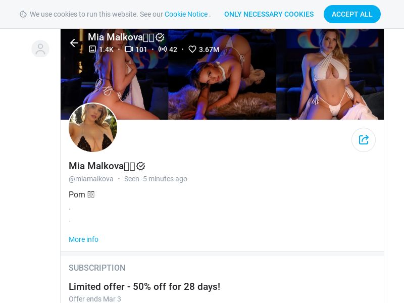 OnlyFans - Mia Malkova