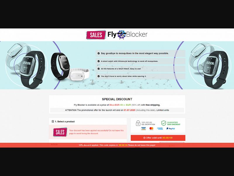 [WEB+MOB] Fly Blocker /International (112 GEOs) CPS *FB/TikTok/Google/Taboola Pixel*