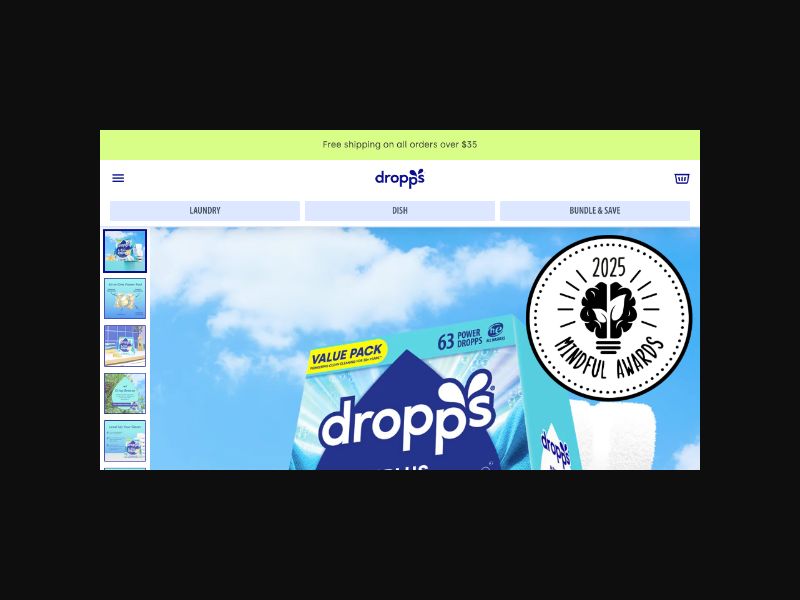 Dropps - Detergent Pods - CPS (US)