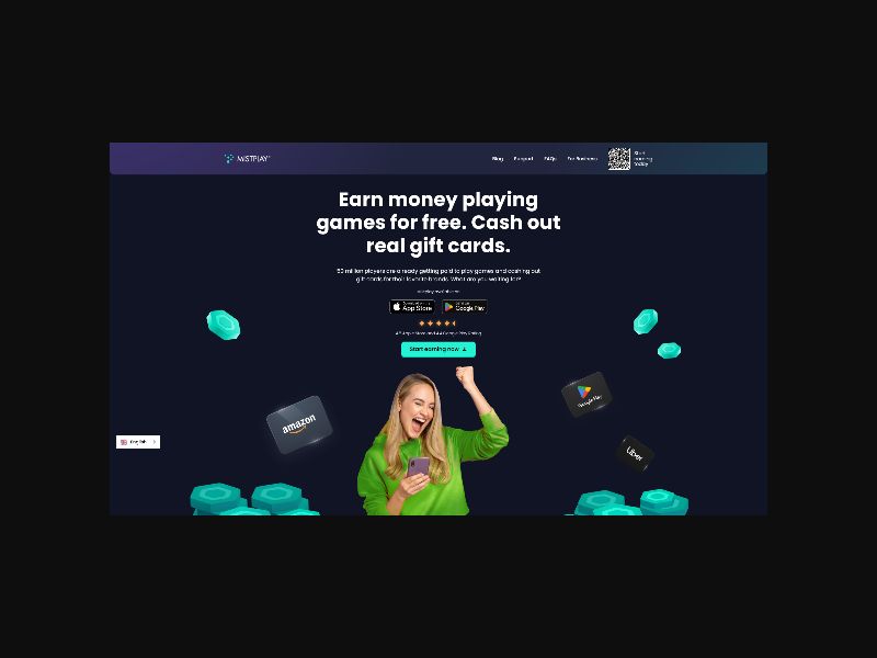 Mistplay - Mobile Gaming Loyalty App - CPI/CPS (US) {Mobile}