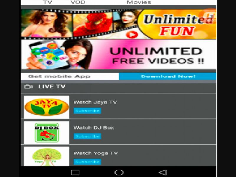 [MOB] Unlimited Videos /LK [Mobitel] - 1 Click 