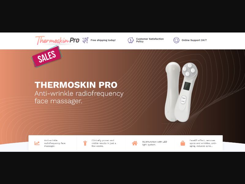 [WEB+MOB] ThermoSkin Pro /International (112 GEOs) CPS *FB/TikTok/Google/Taboola Pixel*