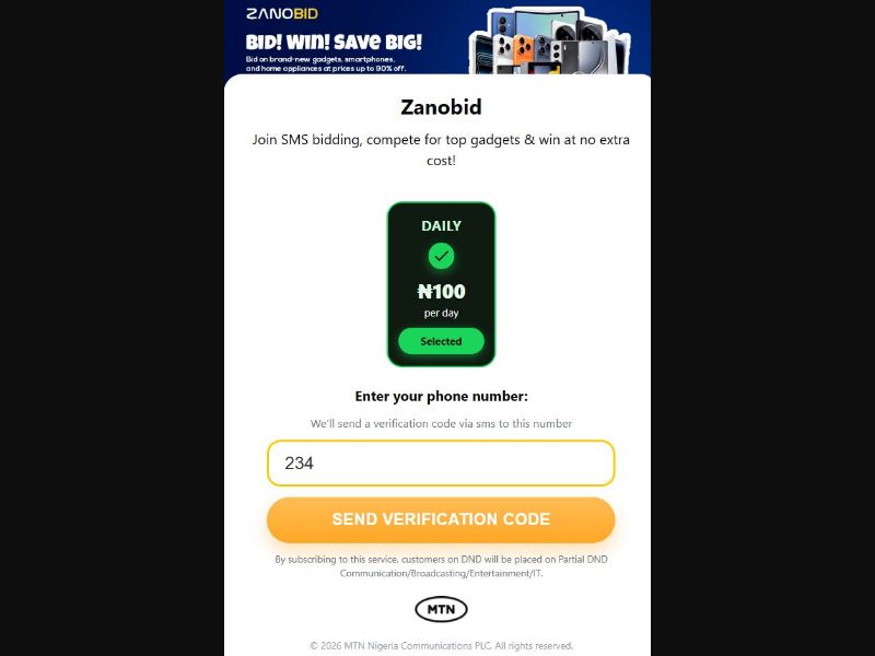 35628 - NG - [MOB] - Zanobid Mfilter - MTN - 2 Click