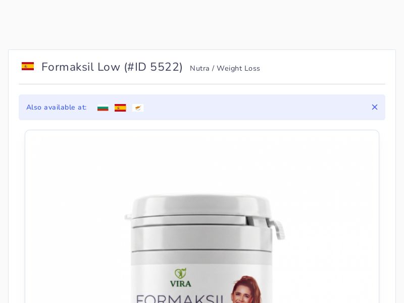 Formaksil Low