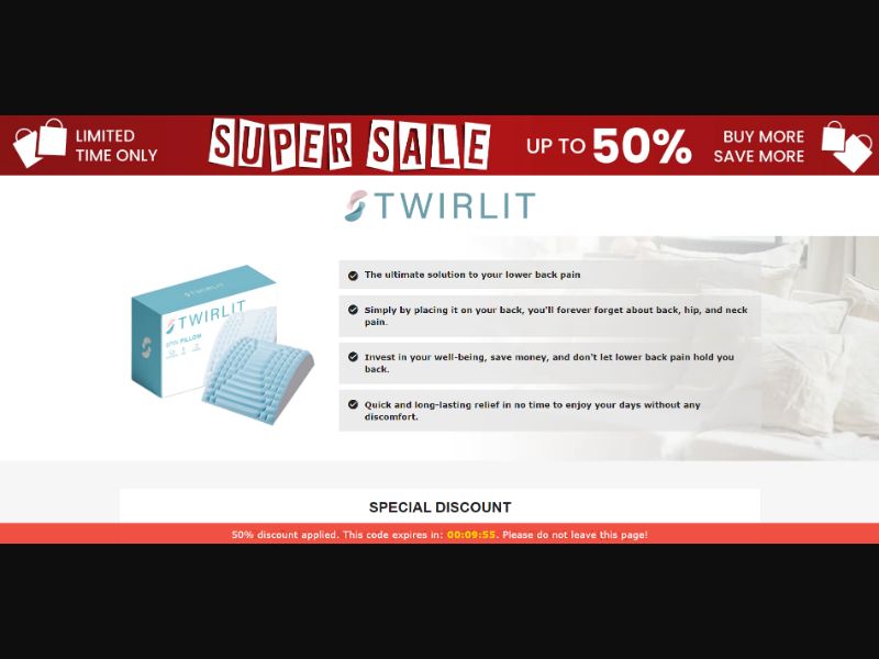 [WEB+MOB] Qinux Twirlit – Spin Pillow /International (112 GEOs) CPS *FB/TT/Google/Taboola Pixel* [Approval Required]