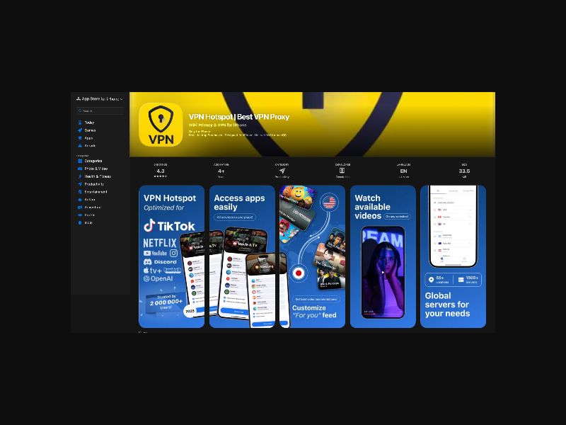 Hotspot Shield - VPN - CPS (WW) {Mobile Only}