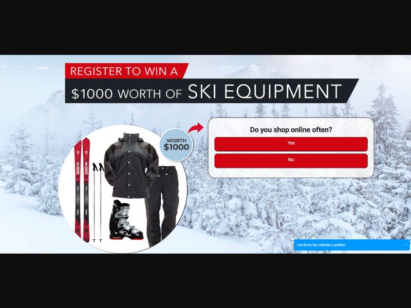 NZ - Quiztionnaire - Ski equipment - (CPL)