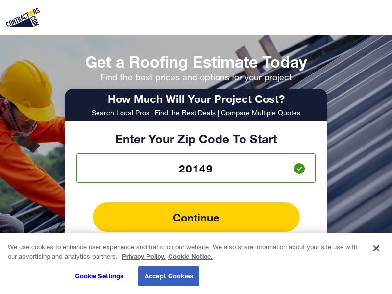 MyContractor.com - Roofing Remodel - US - Zip Targeted - (Proof Needed)