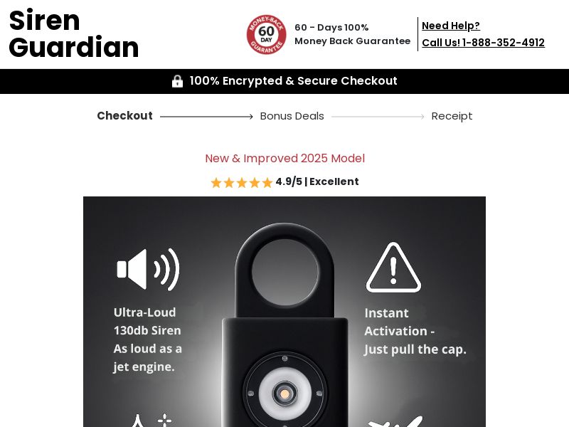 Siren Guardian SS - US/CA/AU/NZ