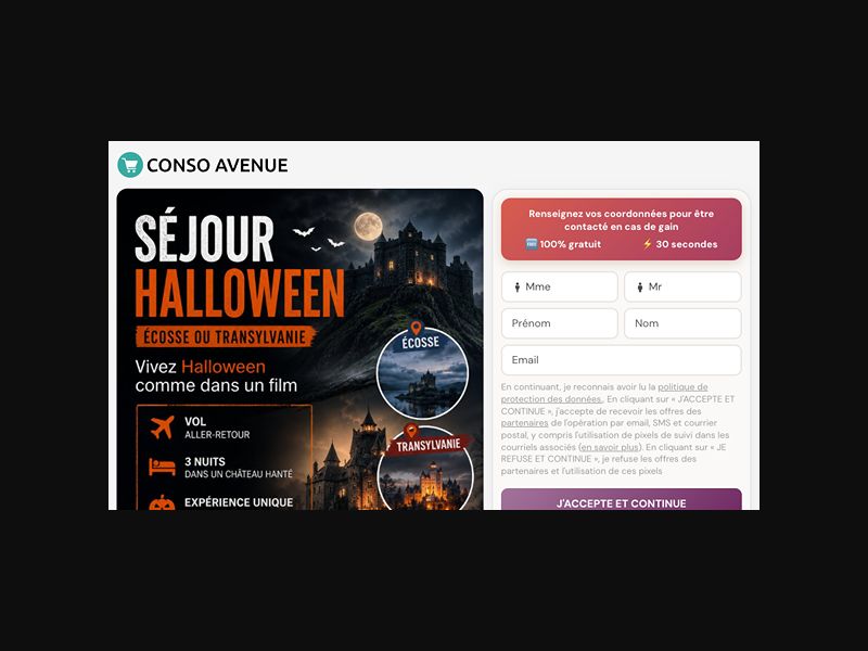 Conso Avenue - Halloween Stay - SOI (FR)