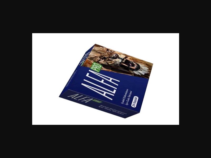 Alfapro - capsules for potency for 689 TL