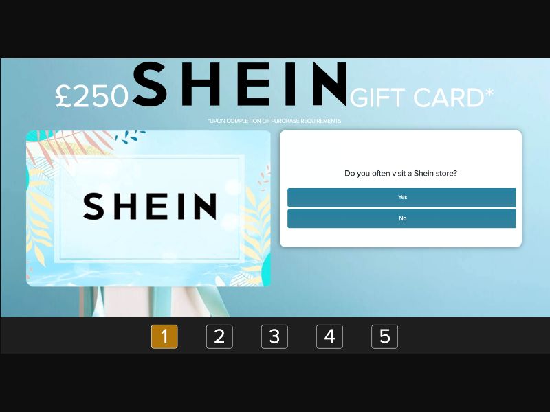 UK - RewardFlux - Shein £250 - (CPL)