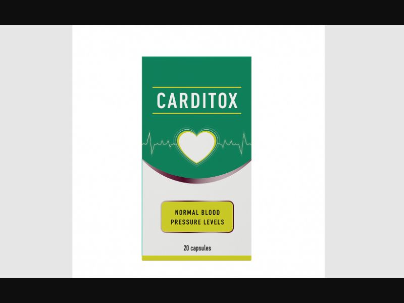 Carditox - a remedy for hypertension