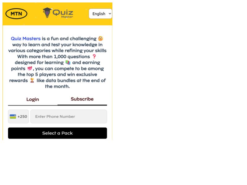 Quiz Master MTN