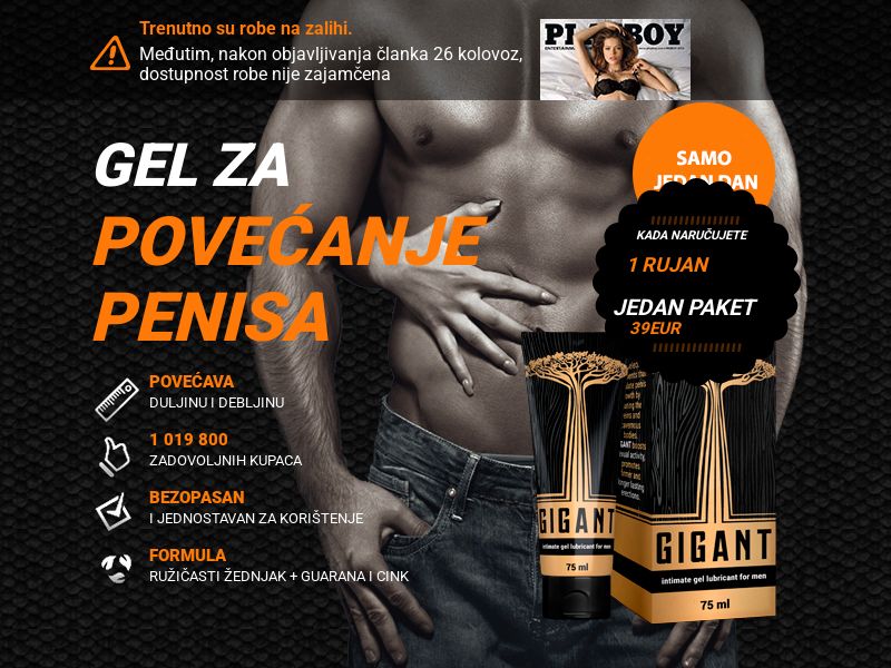Gigant HR - penis enlargement cream