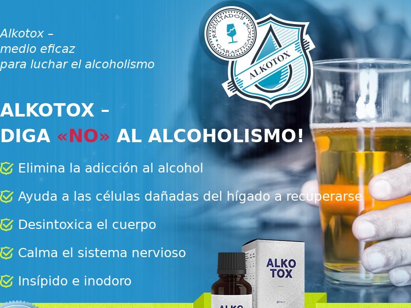ALKOTOX ES - alcoholism treatment product